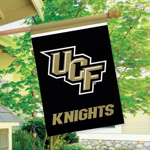 Vista 3 de Bandera de casa con licencia de los Caballeros de la NCAA de Florida Central, 40" x 28", Briarwood Lane