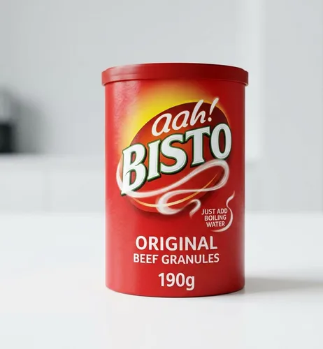 Vista 3 de Gránulos de salsa de ternera Bisto gránulos de salsa de carne original importados de gránulos de salsa de Reino Unido Inglaterra con un sabor