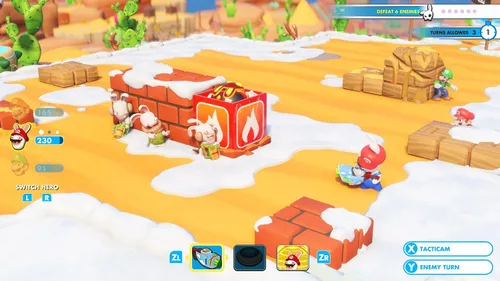 Vista 7 de Mario Rabbids Kingdom Battle Nintendo Switch