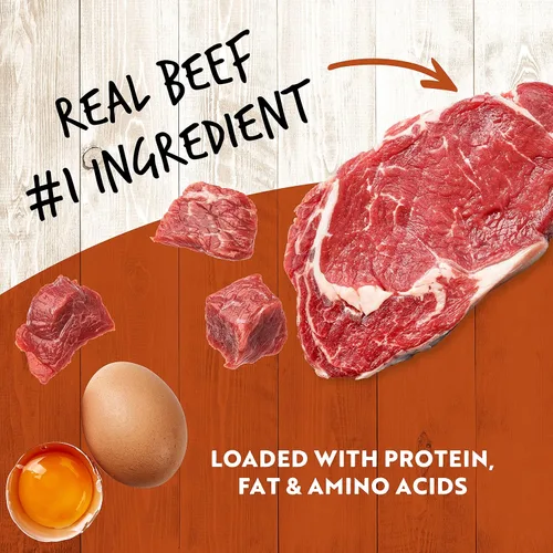 Vista 3 de Earthborn Holistic Receta de carne K95 Comida húmeda enlatada sin granos para perros