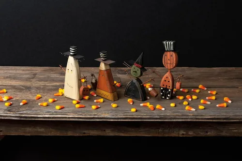 Vista 3 de Primitives by Kathy Niñera gruesa fantasma de Halloween