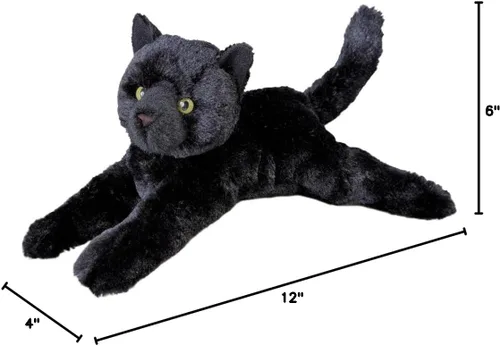 Vista 3 de Douglas Cuddle Toys Gato de peluche, 14 pulgadas