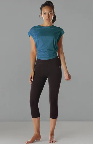 Vista 7 de icyzone - Camisetas de entrenamiento con espalda abierta, para yoga
