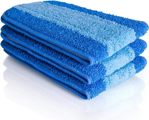 Vista 9 de VanDuck Almohadillas de limpieza de microfibra compatibles con trapeadores Bona de 18 pulgadas (paquete de 3) Almohadillas de limpieza de pisos