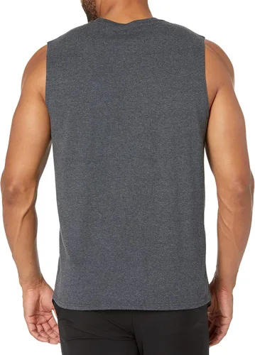 Vista 2 de Russell Athletic Men's Dri-Power Cotton Blend Tees & Tanks, Moisture Wicking, Odor Protection, UPF 30+, Sizes S-4x