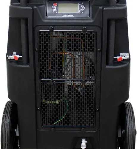 Vista 6 de XPOWER, Deshumidificador comercial LGR, eliminación de agua 165, voltios 115, amperios 10.2, modelo # XD-165L