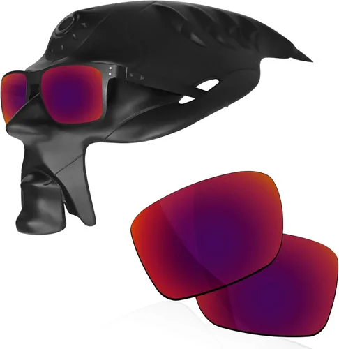 Vista 12 de Polarized Lenses Replacement for Oakley Holbrook Metal OO4123 Sunglasses Austin Gold Mirrorfirm - Geekpolar