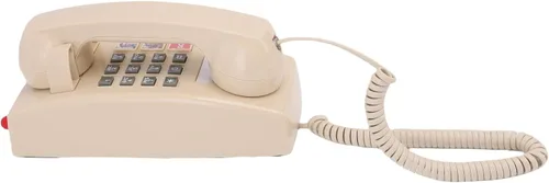 Vista 3 de SUNGOOYUE Retro Wall Phone, Illustrated Speed Dial Function, Home Desk Landline Phone, 3 Level Volume Control, Easy to Use ABS
