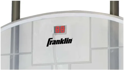 Vista 3 de Franklin Sports Mini Aro de Baloncesto con Reboteador y Pelota - Aro de Baloncesto Para Sobre la Puerta Con Reboteador Automático de Pelota - Juego