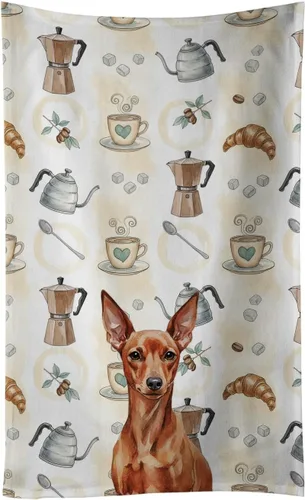 Vista 299 de Caroline's Treasures Afghan Hound - Toalla de cocina para barra de café, terciopelo frontal y lazo de algodón, lavable a máquina Sabueso afgano