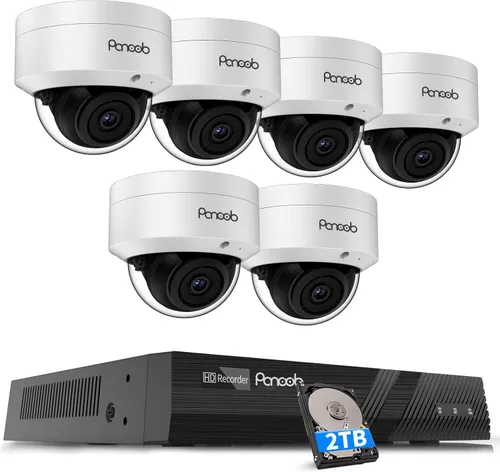 Vista 10 de 4K - Sistema de cámara de seguridad de 16 canales con disco duro de 4 TB, PD54A1216-8M