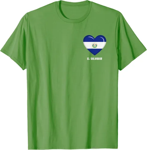 Vista 20 de Camiseta Bandera de El Salvador Camiseta salvadoreña, Negro