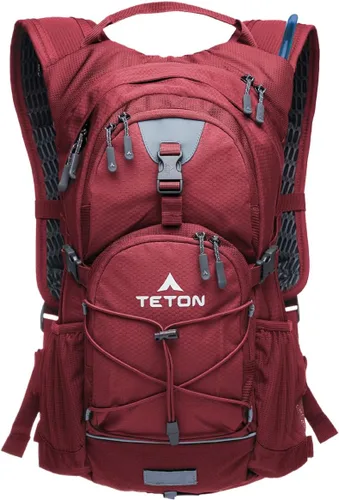 Vista 17 de Teton Oasis/Trailrunner Mochila de hidratación – Paquete de agua ligera con bolsa de 2L/3L para senderismo, correr, ciclismo, ciclismo – Tamaños