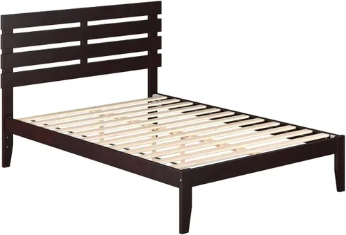 Vista 12 de AFI, Cama Oxford Queen con plataforma, color espresso