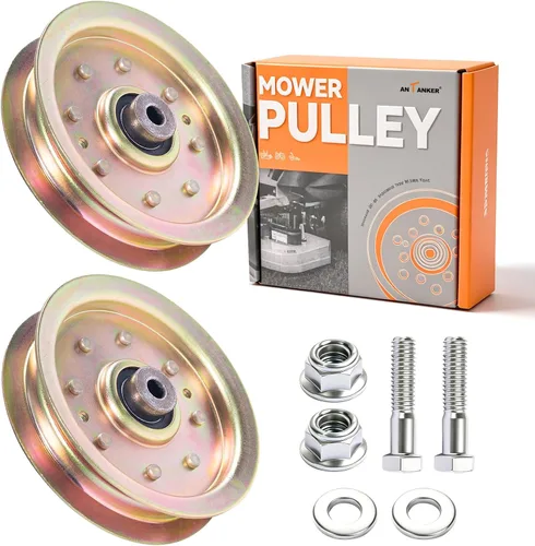 Vista 11 de Polea tensora plana 753-08171 956-04129 para Cub Cadet Parts RZT 50 Poleas de accionamiento de cubierta de cortacésped Troy Bilt LTX1050 GT54 RZT42