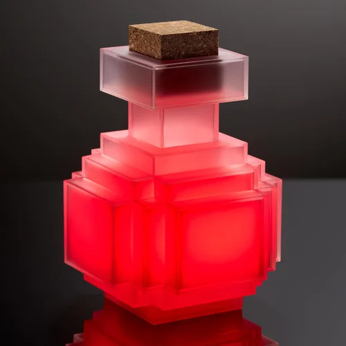 Vista 4 de The Noble Collection Botella de poción Minecraft iluminadora réplica de coleccionista