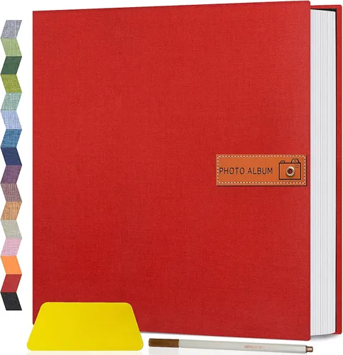 Vista 26 de Popotop Álbum de fotos grande autoadhesivo 4x6 5x7 8x10 Álbum de recortes DIY Libro de imágenes, Regalos para mamá, familia, bebé y boda
