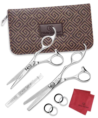 Vista 10 de Olivia Garden SilkCut - Cizalla profesional para peluquería y estuche más fino