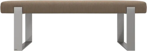 Vista 14 de VANT Banco de cama tapizado, beige Boucle, níquel cepillado Boucle Beige - Níquel cepillado