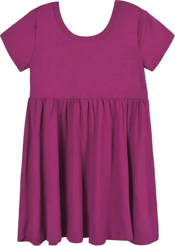 Vista 15 de Gerber Vestido de Manga Corta Giratorio Suave como Mantequilla para Niñas Bebés/Niñas Pequeñas con Viscosa Hecha de Eucalipto Corazón de fieltro
