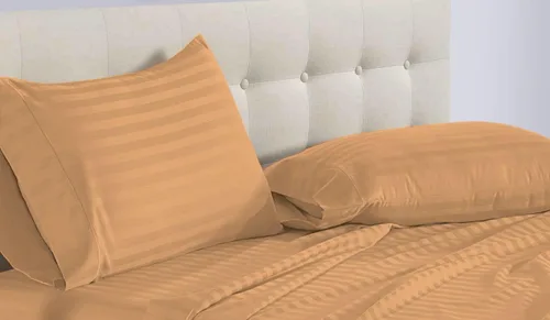 Vista 65 de Epic Cotton 100% algodón egipcio, juego de sábanas de 4 piezas de cama de agua sin adjuntar de 1000 hilos, tamaño Queen, bolsillo profundo de 15