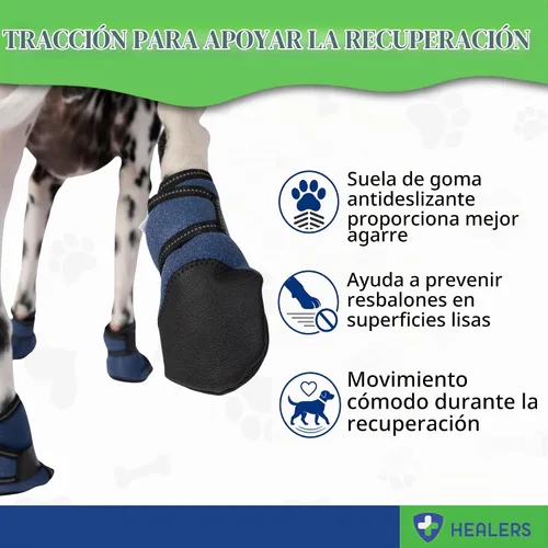 Vista 6 de Healers Botas y vendajes médicos para perros, XS