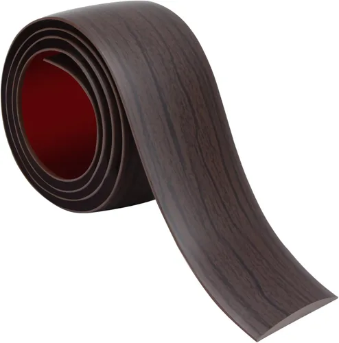 Vista 24 de Tira de transición de suelo de 1.57 pulgadas, tira de transición de vinilo plano autoadhesiva con respaldo fuerte, grano de madera de 1.6 in, 3.28