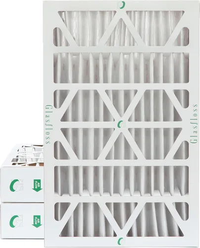 Vista 21 de Glasfloss ZL 8x8x1 MERV 10 (FPR 5-6) Filtros de aire para caldera/aire acondicionado. (Caja de 6). Tamaño real: 8 x 8 x 7/8