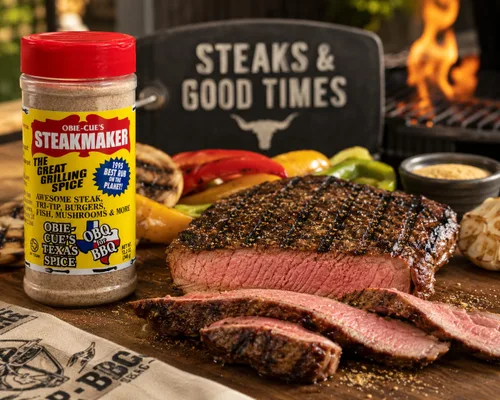 Vista 5 de Obie-Cue's Steakmaker - The Great Grilling Spice (12.2 oz)