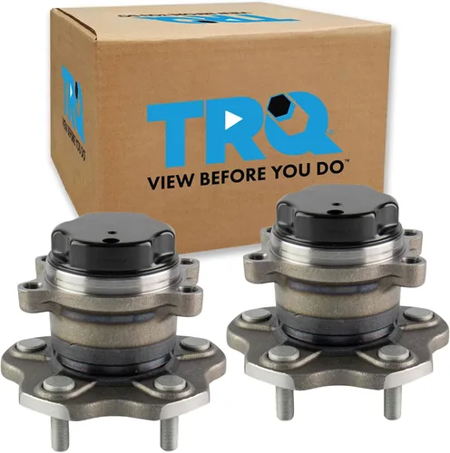 Vista 82 de Conjunto de rodamiento de rueda delantera de 2 piezas y buje TRQ Compatible con Pontiac Solstice 2006-2009 Saturn Sky 2007-2010