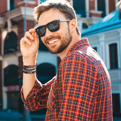 Vista 2 de Long tiantian Pulseras de cuero para hombre, estilo hippie, apilables, estilo bohemio, trenzadas, de los años 70, trajes de joyería para hombres