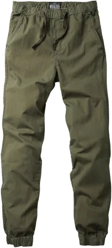 Vista 2 de Match Pantalones deportivos de tela de algodón para hombre