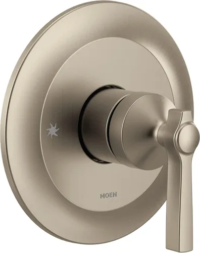 Vista 8 de Moen UTS3911BG Flara M-CORE 3-Series 1-Handle Kit de embellecimiento de válvula de 1 mango, requiere válvula, oro cepillado