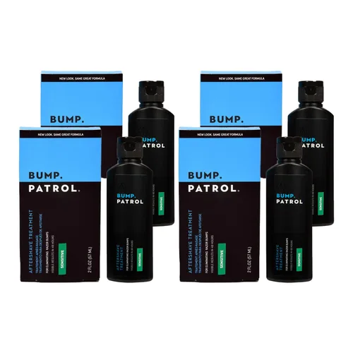 Vista 10 de Bump Patrol Sérum de Tratamiento Post-Afeitado Fuerza Sensible – Bloqueador de Granos de Afeitado y Tratamiento para Vellos Encarnados para Hombres