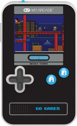Vista 7 de My Arcade Gamer Mini Classic-Blue: sistema de juegos portátil en miniatura equipado con 160 juegos, pantalla a color de 1.8 pulgadas (DGUN-3926)