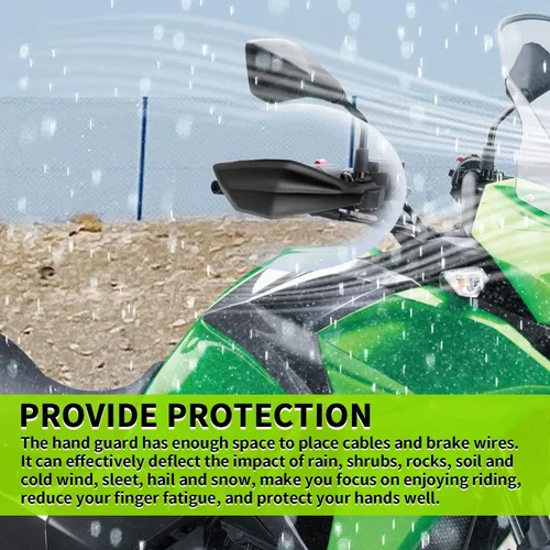 Vista 4 de Protector de mano para manillar Versys-X300 X250 X 300 250 2017-2025