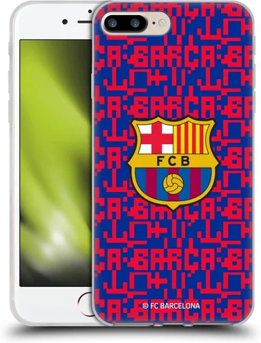 Vista 181 de Head Case Designs Funda de gel suave con licencia oficial del FC Barcelona Barca Crest Graphics [protección de grado militar] compatible con Apple