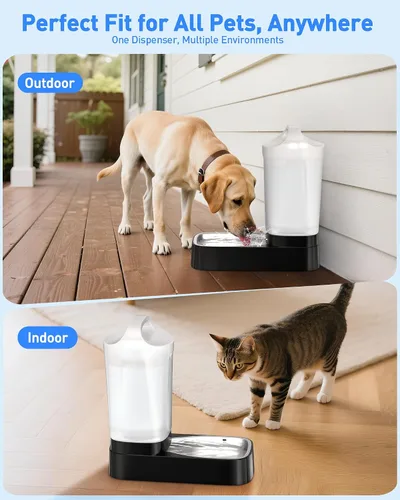 Vista 8 de Filtros de Repuesto para Dispensador de Agua para Perros, Paquete de 4 Filtros de Tazón de Agua por Gravedad para Mascotas Compatible