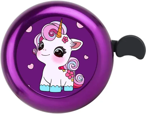 Vista 10 de Unicorn Bike Bell for Kids Girls Boys Flor