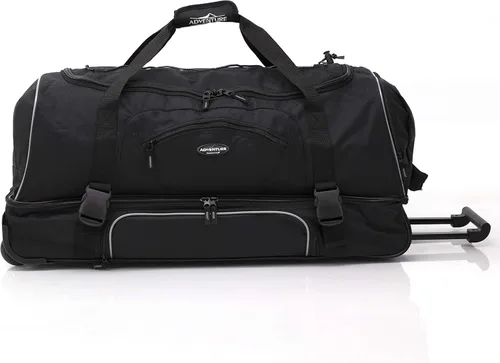 Vista 8 de Travelers Club Adventure - Bolsa de lona vertical con ruedas, Bolsa de lona vertical Adventure