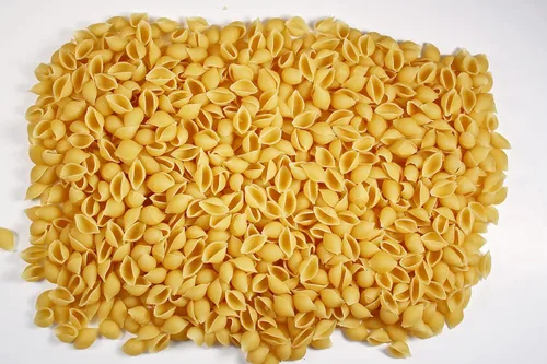 Vista 3 de La Moderna Pasta Shells, fideos, trigo duro, proteínas, fibra, vitaminas, 7 onzas (paquete de 5)