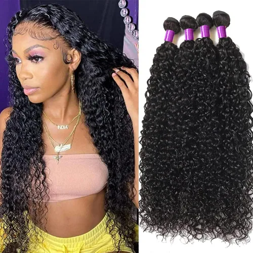 Vista 9 de Paquetes de Ondas Profundas 100% Cabello Virgen Brasileño Remy Sin Procesar Rizado Profundo 3 Paquetes Extensiones de Cabello para Mujeres Negras