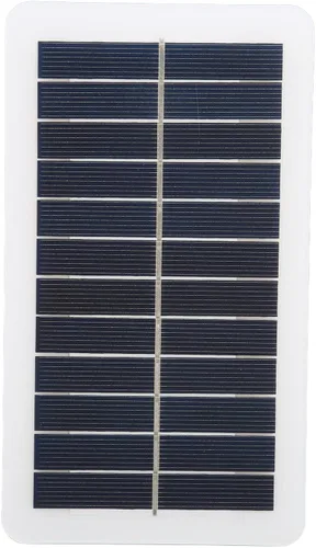 Vista 4 de Cryfokt mini panel solar de 5V 2W 400mA, cargador solar USB, resistente al calor, estilo moderno, eficiencia