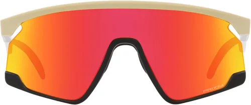 Vista 3 de Oakley Gafas de sol unisex con montura negra mate, lentes negras Prizm, 1.57 pulgadas