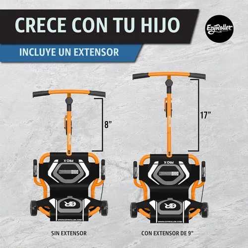Vista 3 de EzyRoller - Nuevo Triciclo Pro-X para niños y adultos - Naranja