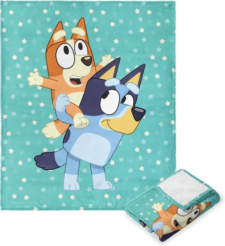 Vista 10 de Northwest Manta Bluey con tacto de seda, 46 x 60 pulgadas, Road Trip