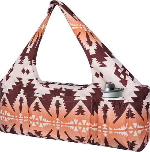 Vista 11 de Bolsa para esterilla de yoga – Bolsa de yoga grande con correa para esterilla de yoga, cremallera y bolsillos, bolsas de yoga y transportadores que