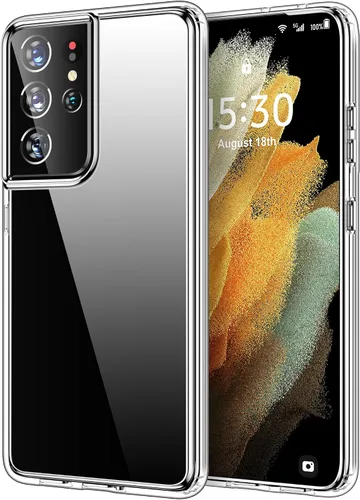 Vista 52 de HOOMIL - Funda para Samsung Galaxy S20, antiamarilleo, transparente