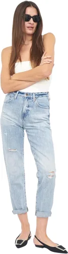 Vista 4 de Pantalones vaqueros holgados de tiro alto Presley para mujer