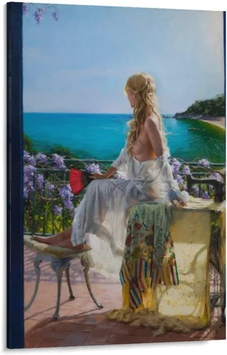 Vista 62 de Vicente Romero Redondo - Póster de pinturas artísticas de pared (32) marcos de fotos, regalos, lienzo, arte de pared, impresiones decorativas